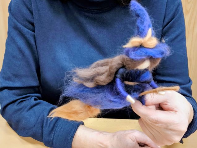 Panenka s nožičkami - kurz plstění