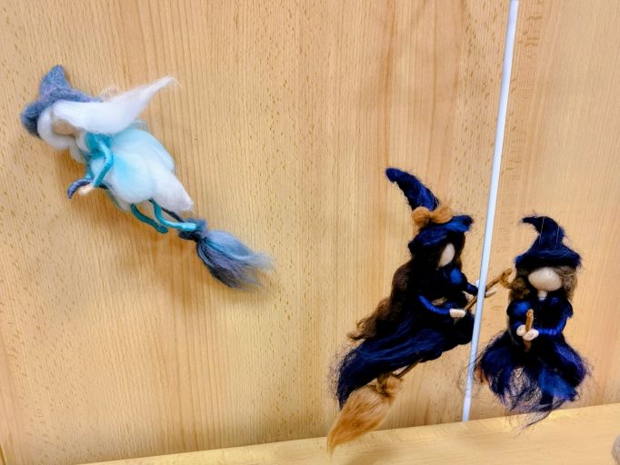 Panenka s nožičkami - kurz plstění