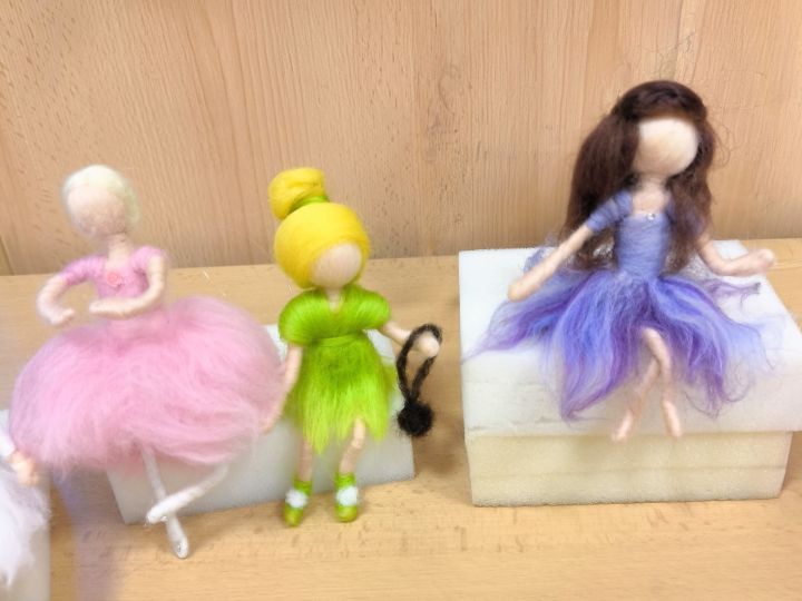 Panenka s nožičkami - kurz plstění