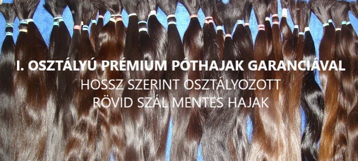 Premium minőségű póthajak