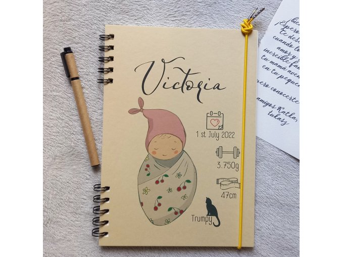 Zápisník pro děťátko