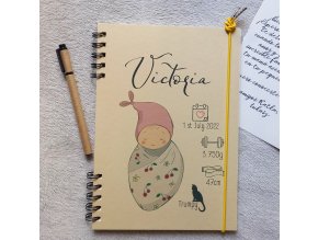 Zápisník pro děťátko