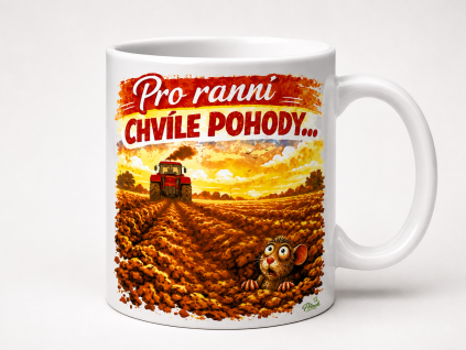 Vyoraná myš po úpravě