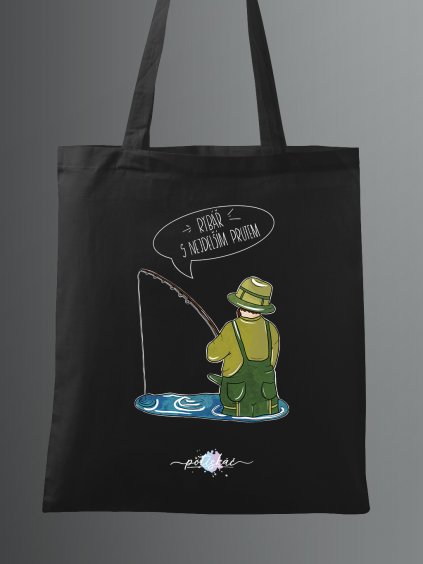 RYBAR S NEJDELSIM PRUTEM tmave