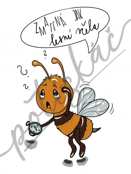 ZMATENA JAK LESNI VCELA pro svetle