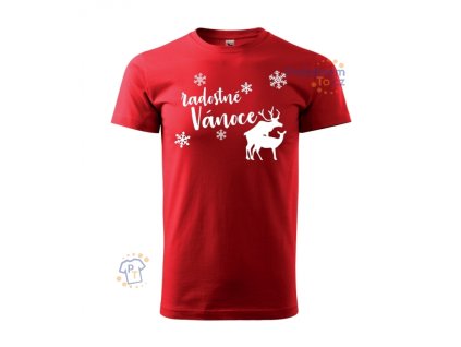 panske triko radostne vanoce s jeleny 3