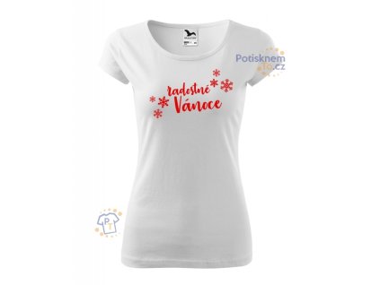 damske tricko radostne vanoce 3