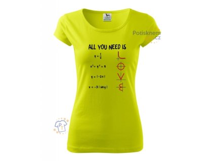 damske triko all you need is love 6