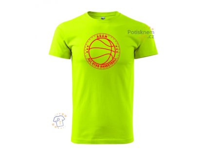 detske triko all star basketball vlastni jmeno 5
