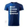 panske triko eat drink rock repeat