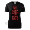 damske tricko keep calm and love cats 4