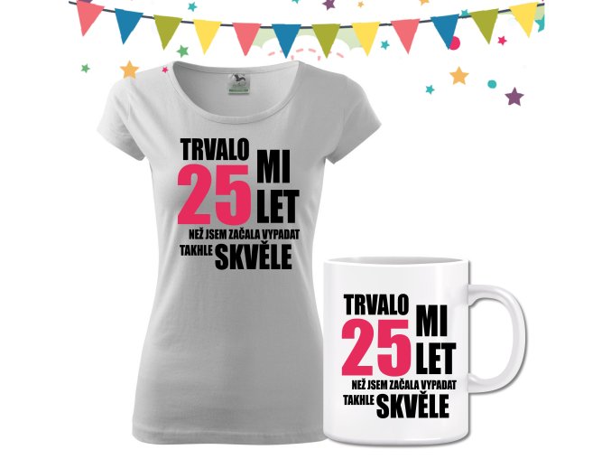 dámské bílé t,h 25