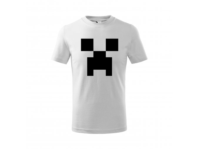 Dětské minecraft bílá