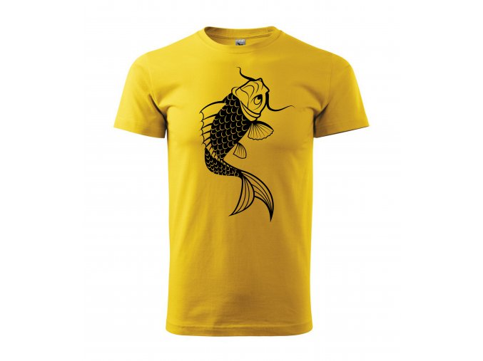 Tričko na ryby 180 žluté