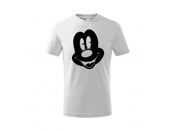 Tričko dětské Mickey 272 bílé/černý potisk