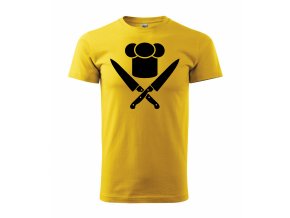 Tričko pro kuchaře 338 žluté