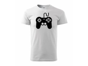 Gamepad bílé+černá