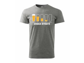 Tričko pro pivaře 412 šedé
