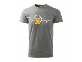 Tričko pro pivaře 281 šedá