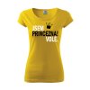 Tričko Jsem Princezna Vole 044 žluté