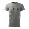 Tričko pro myslivce 047 šedé