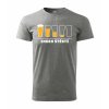 Tričko pro pivaře 412 šedé