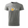 Tričko pro pivaře 281 šedá