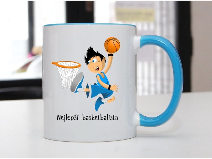 hrnek basketbalista