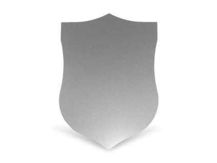 11547 ocelovy stit stribrny a4 sublimace termotransfer