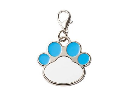 20829 DTC02BL Psi znamka tlapka modra 01