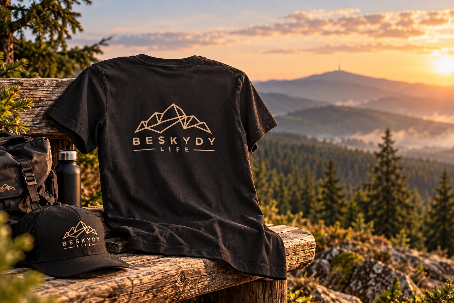 Beskydy Life trička a oblečeni
