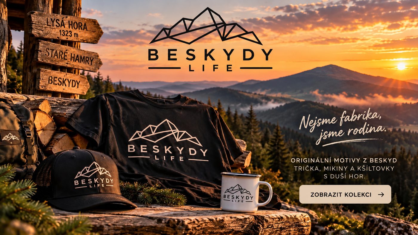Beskydy Life - Potisk z Beskyd Staré Hamry