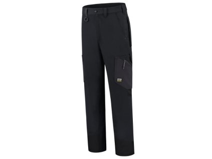 Work Trousers 4-way Stretch Pracovné nohavice unisex (Velkost 48, Farba čierna)