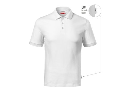 Resist Heavy Polo Polokošeľa pánska (Velkost S, Farba biela 00 (brand label))