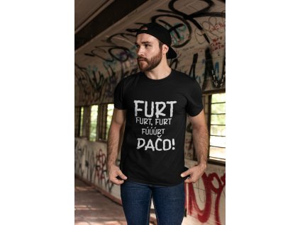 t shirt mockup featuring a bearded man with a cap by a graffiti wall 28194(3)