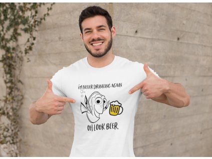 mockup of a muscular man pointing at his t shirt 28519