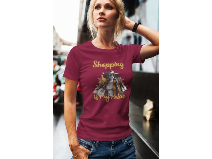 mockup of a woman posing with a t shirt in the city 2234 el1(4)