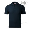 Reserve Polokošeľa pánska (Velkost 2XL, Farba tmavomodrá)