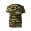 Camouflage Tričko detské (Velkost 110 cm/4 roky, Farba camouflage gray)