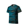 Camouflage Tričko detské (Velkost 110 cm/4 roky, Farba camouflage gray)