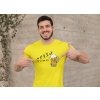 mockup of a muscular man pointing at his t shirt 28519(1)