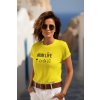 ai generated mockup of a woman wearing a round neck tee and sunglasses m39550(4)
