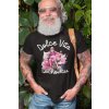 t shirt mockup featuring a senior man with a trendy style 28425