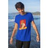 mockup of a tattooed young man by the sea wearing a t shirt 26767(3)