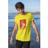 mockup of a tattooed young man by the sea wearing a t shirt 26767(4)