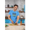 scott international t shirt mockup featuring a happy man chopping a cucumber in the kitchen m41114(1)