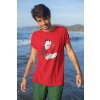 mockup of a tattooed young man by the sea wearing a t shirt 26767(4)