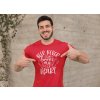 mockup of a muscular man pointing at his t shirt 28519(3)