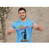 mockup of a muscular man pointing at his t shirt 28519(5)