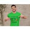 mockup of a muscular man pointing at his t shirt 28519(2)